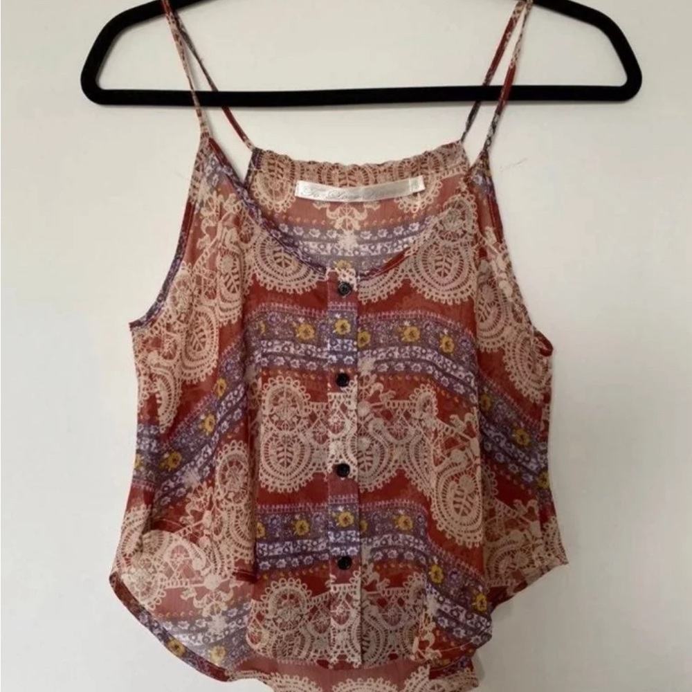 LF Boho flowy tank top NWOT